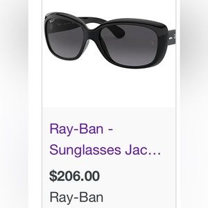 Ray Ban Jackie Ohh Sunglasses